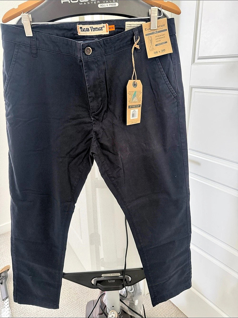 Tailor Vintage Stretch Pants Men's 36 x 30 NWT